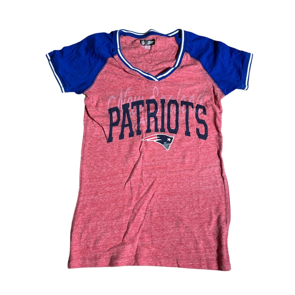 New England Patriots Red/Blue Women’s Medium T-Shirt